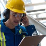 Radiocomunicação para equipes de manutenção e reparo